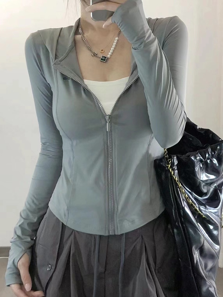 Summer Uv Clothing - ملابس Ay een Ice Silk بغطاء