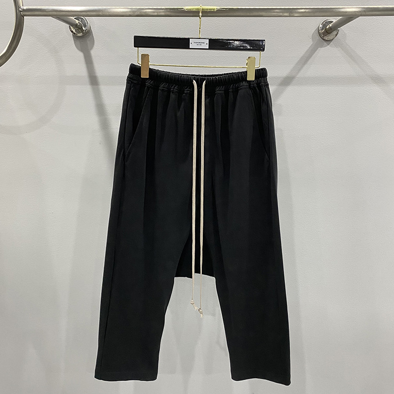 Xl Summer Clothing - بنطلون رجالي كاجوال فضفاض من القطن