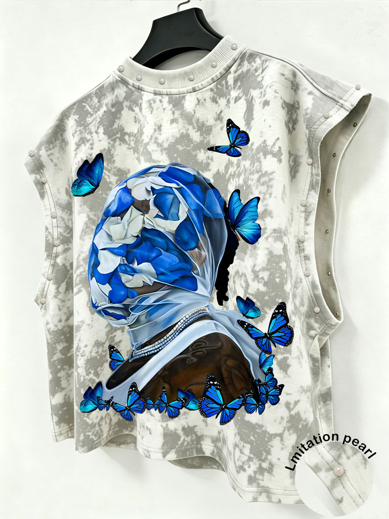 Summer Rose Clothing - قميص رجالي بدون أكمام بتصميم تاي