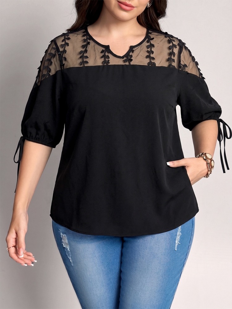Xl Summer Clothing - قميص نسائي كاجوال بأكمام نصفية مقاس