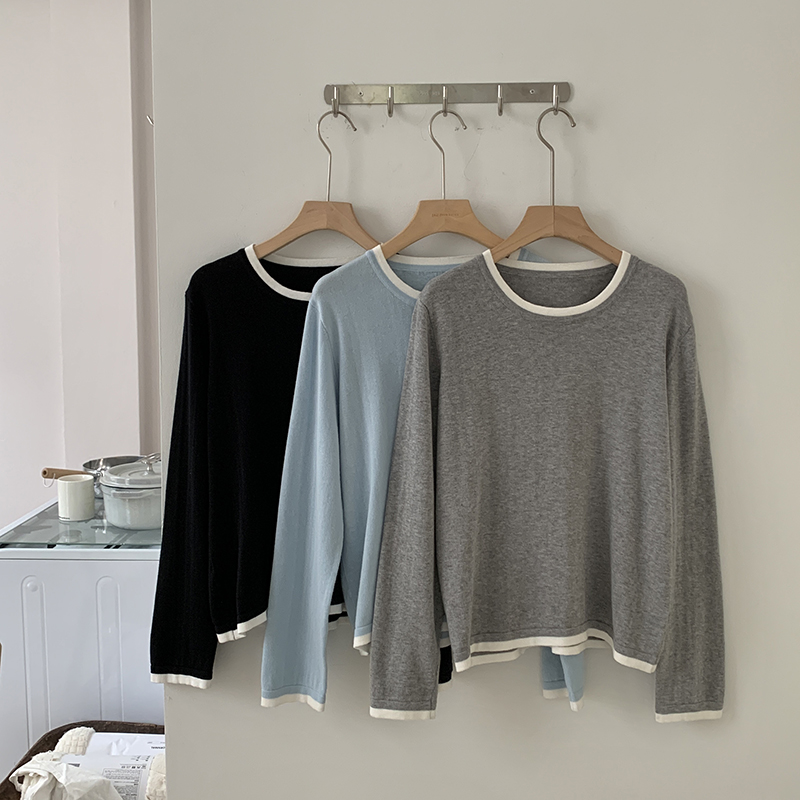 Summer Clothing Types - قميص نسائي 100% قطن برقبة دائرية