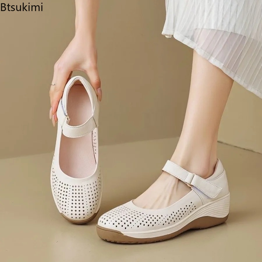 Summer Clothing Korea - أحذية نسائية كورية جديدة ذات فتحة