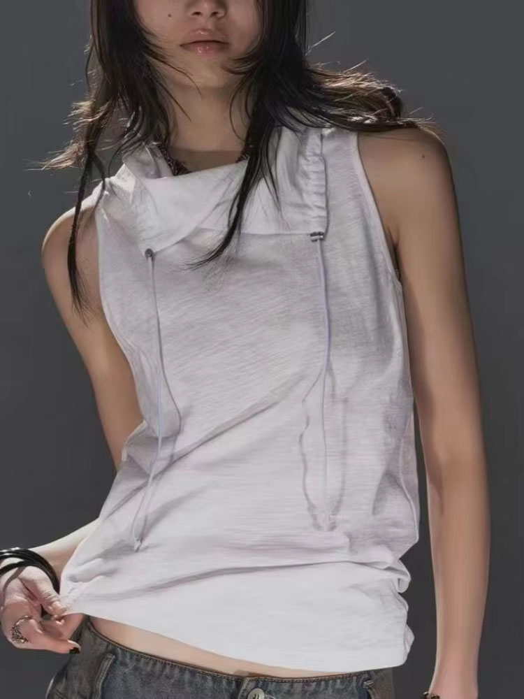 Summer Clothing Drawing - قمصان تي شيرت أمريكية بدون أكمام