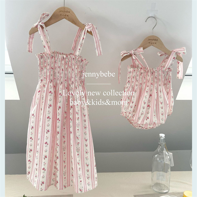 Summer Clothing Europe - رومبير صيفي للفتيات الصغيرات ، بذلة