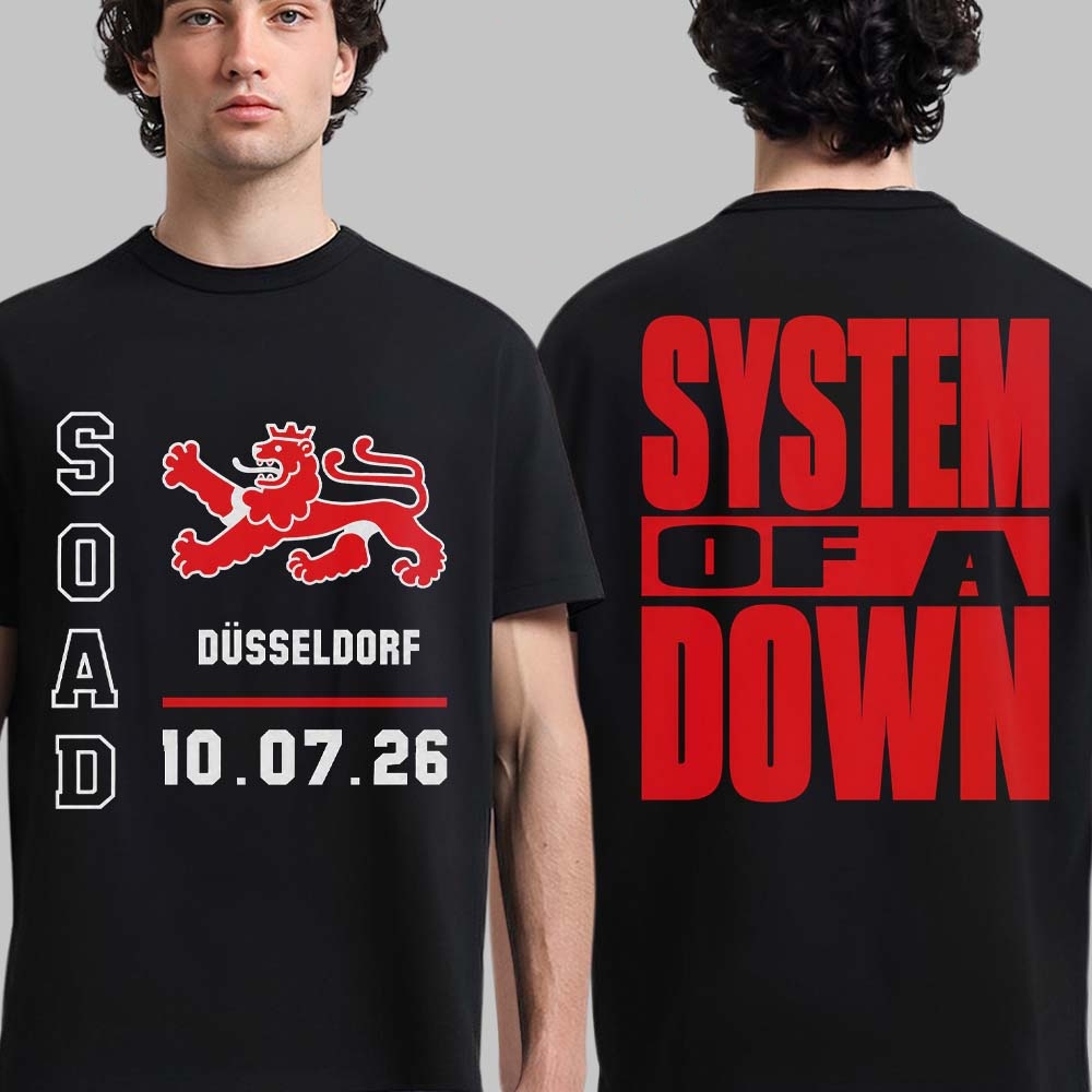 Summer Clothing Europe - تي شيرت System of A Down