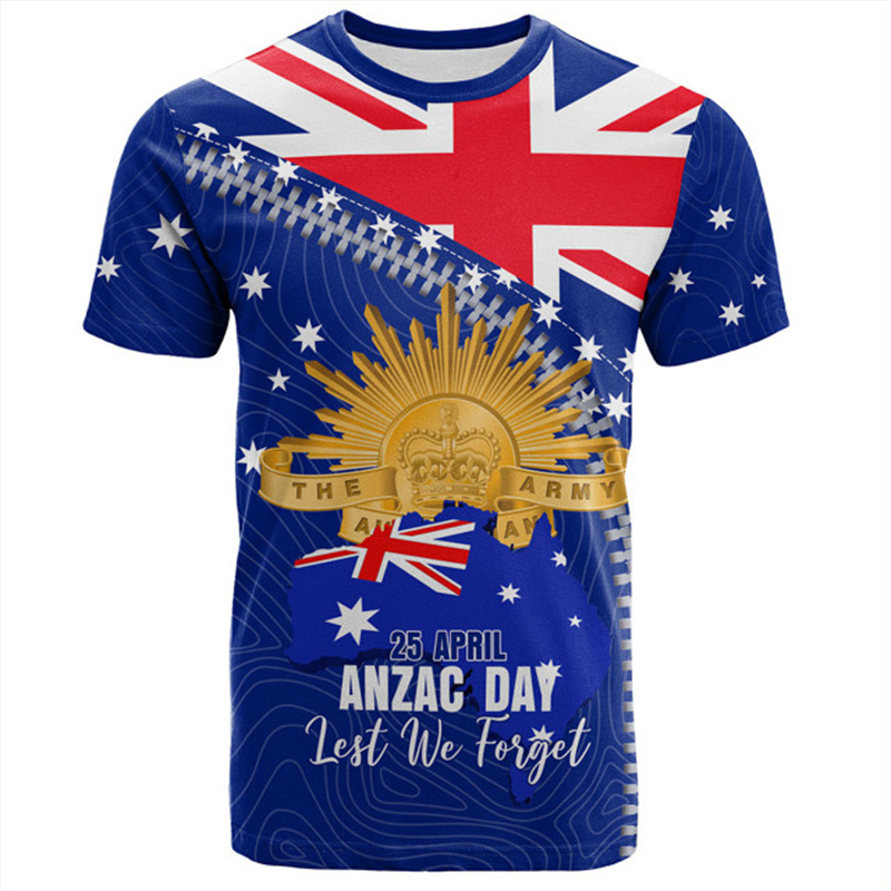 Summer Clothing Women Australia - أستراليا الجرافيك تي شيرت الرجال تي