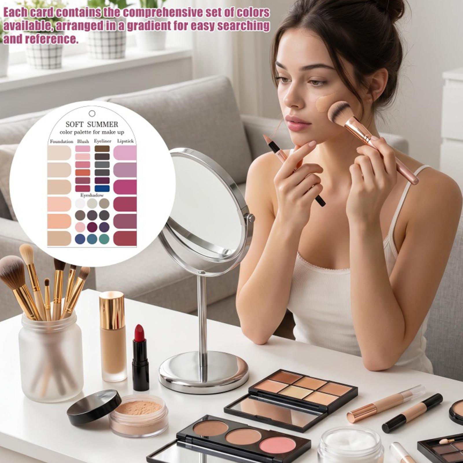 بطاقتان ناعمتين لعرض ألوان الص - مراجعة Summer Clothing Color Palette وسعره