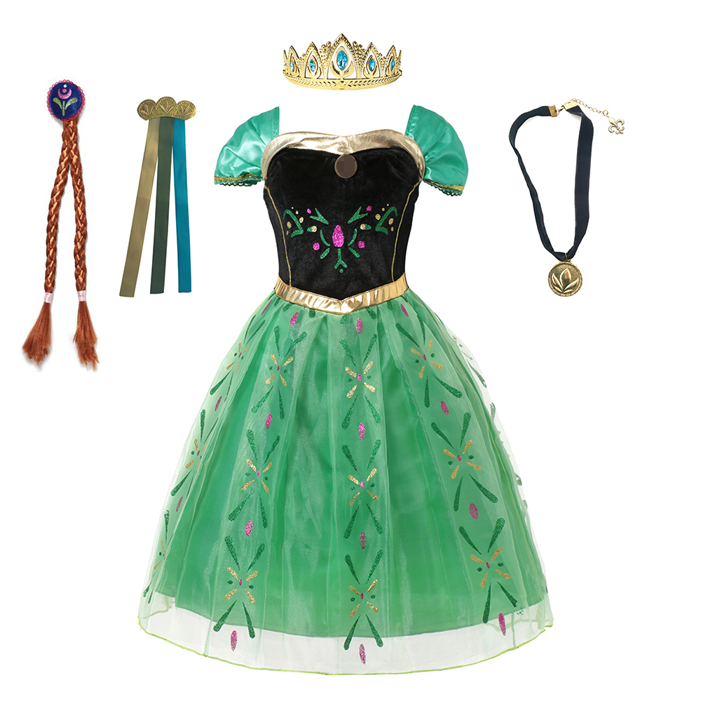 آنا زي للأطفال فتاة يتوهم حفلة - مراجعة Summer Clothing Kids وسعره