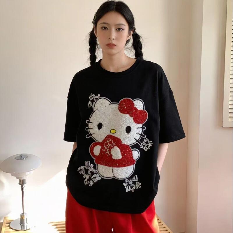 تي شيرت نسائي جديد بتصميم هالو - مراجعة Summer Clothing Types وسعره