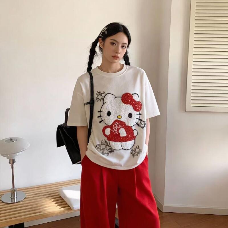 تي شيرت نسائي جديد بتصميم هالو - مراجعة Summer Clothing Types وسعره