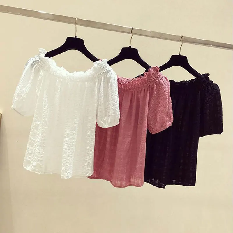 بلوفر شيفون بأكمام منتفخة ورقب - مراجعة Summer Rose Clothing وسعره
