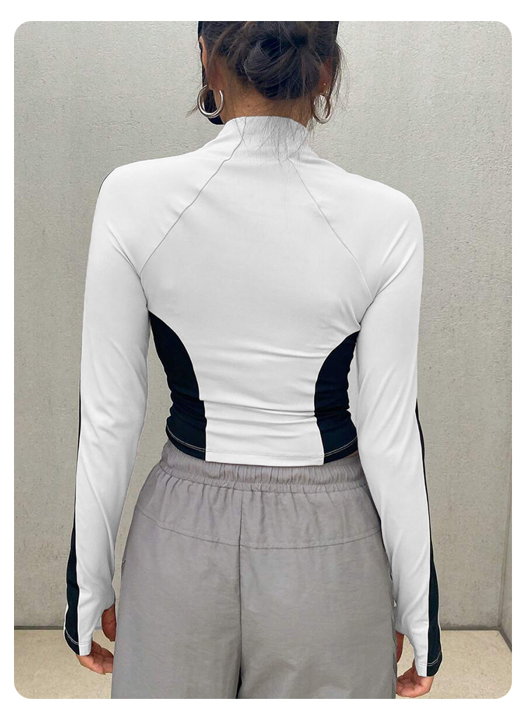 جاكيت يوغا نسائي بياقة قائمة،  - مراجعة Summer Clothing Items وسعره