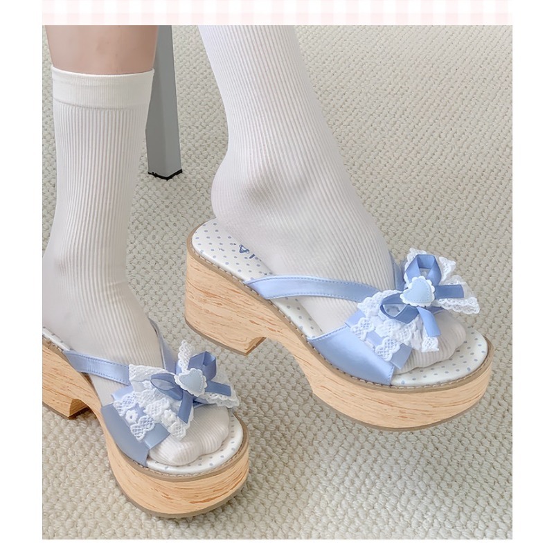 صنادل نسائية صيفية مريحة بكعب  - مراجعة Summer Clothing Items وسعره