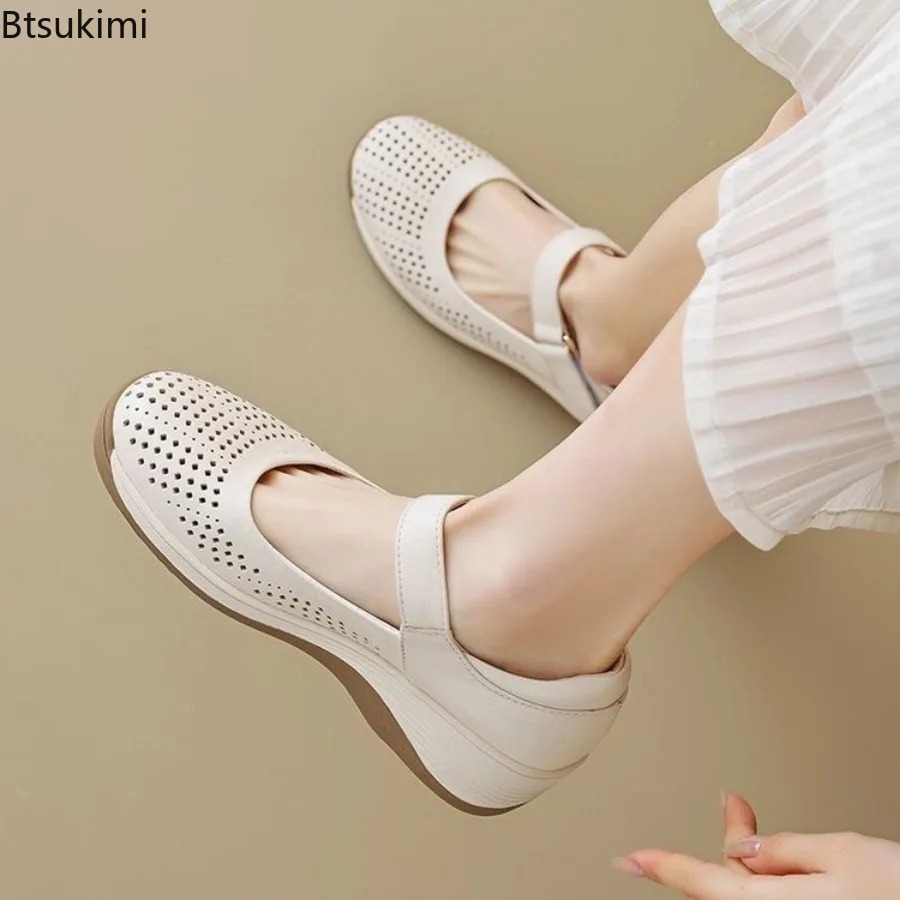أحذية نسائية كورية جديدة ذات ف - مراجعة Summer Clothing Korea وسعره