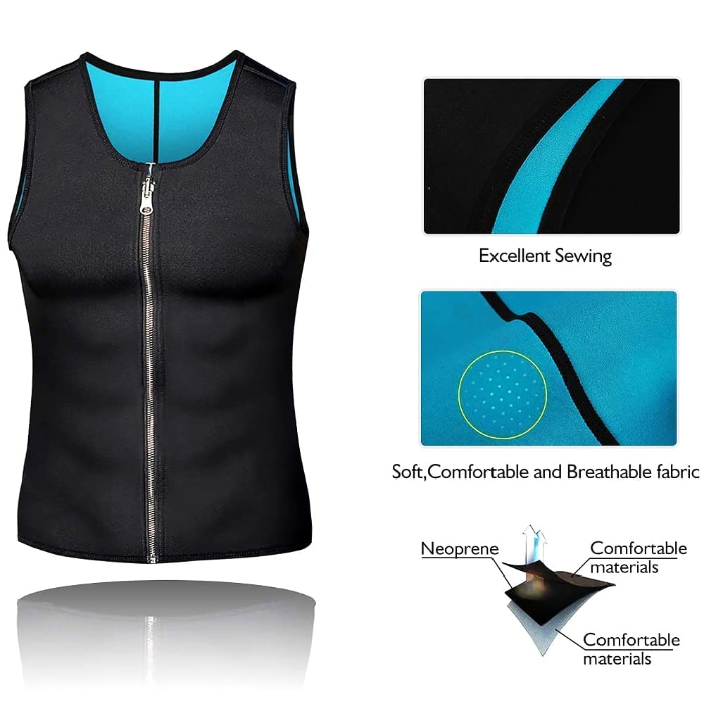 1 قطعة سترة ساونا من النيوبرين - مراجعة Tank Top Breathable وسعره
