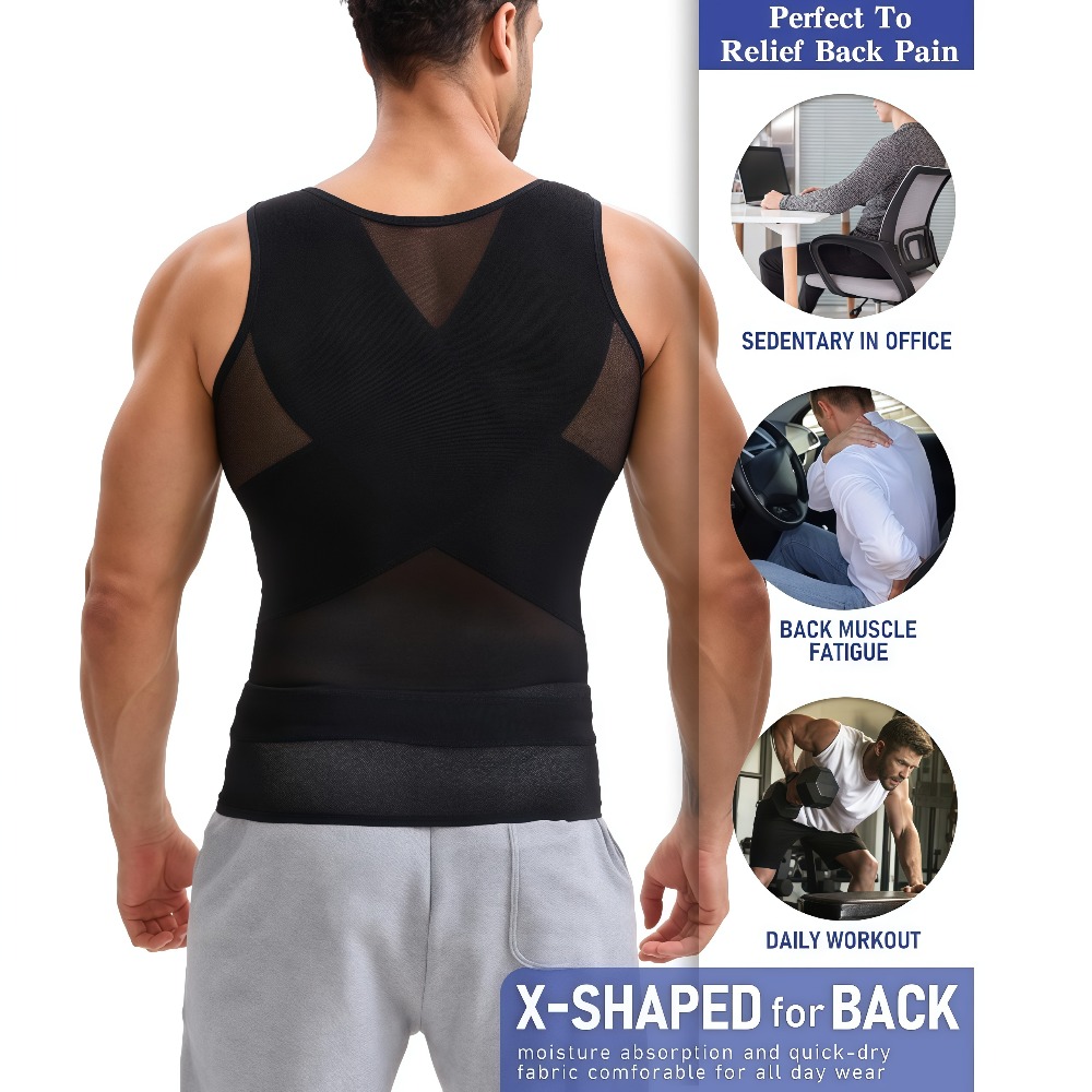 سترة رجالية ضاغطة قابلة للتعدي - مراجعة Tank Top Breathable وسعره