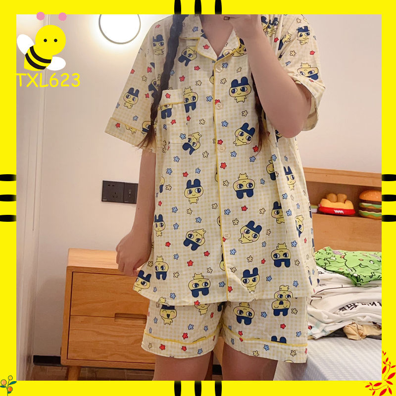 طقم بيجامة نسائي صيفي من القطن - مراجعة Xl Summer Clothing وسعره