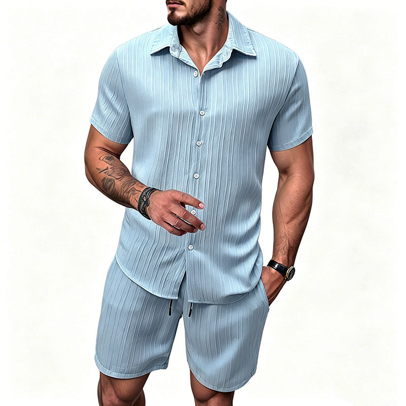 طقم رجالي جديد 2026 مكون من قم - مراجعة Summer Clothing Types وسعره