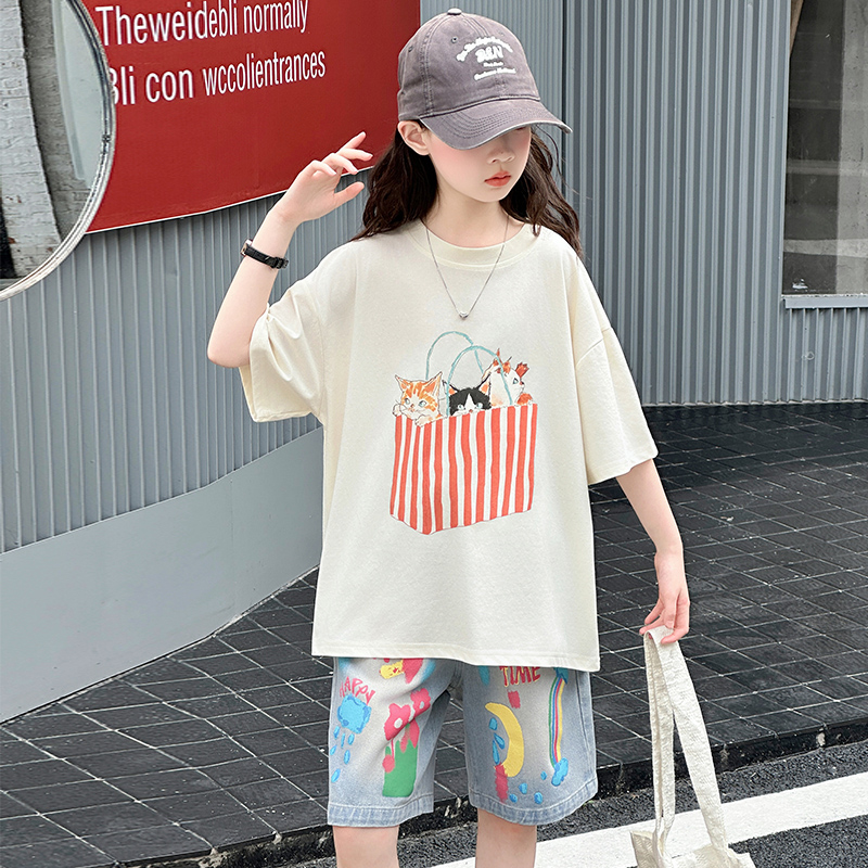 المراهقات الصيف أعلى وأسفل مجم - مراجعة Summer Clothing Drawing وسعره
