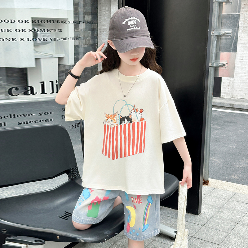 المراهقات الصيف أعلى وأسفل مجم - مراجعة Summer Clothing Drawing وسعره