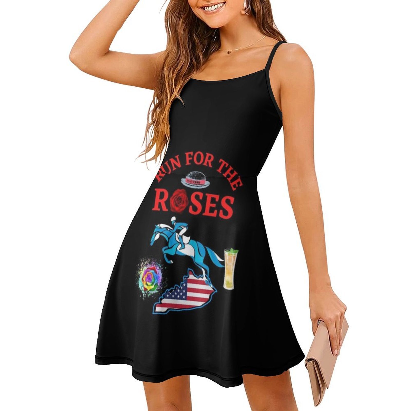 فستان حفلات نسائي من Run For T - مراجعة Summer Rose Clothing وسعره