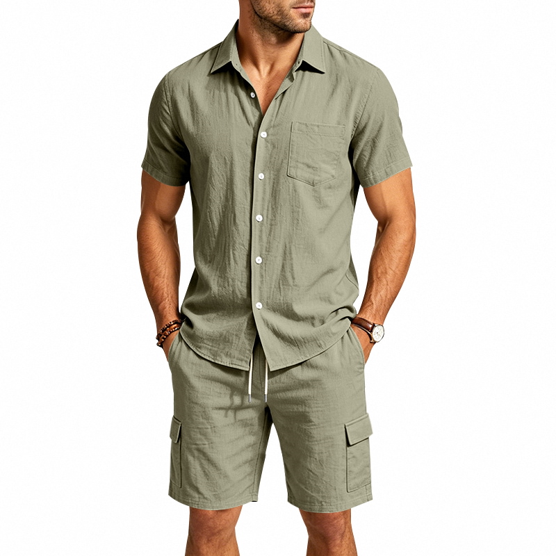 طقم صيفي أمريكي للرجال من قطعت - مراجعة Summer Clothing Types وسعره