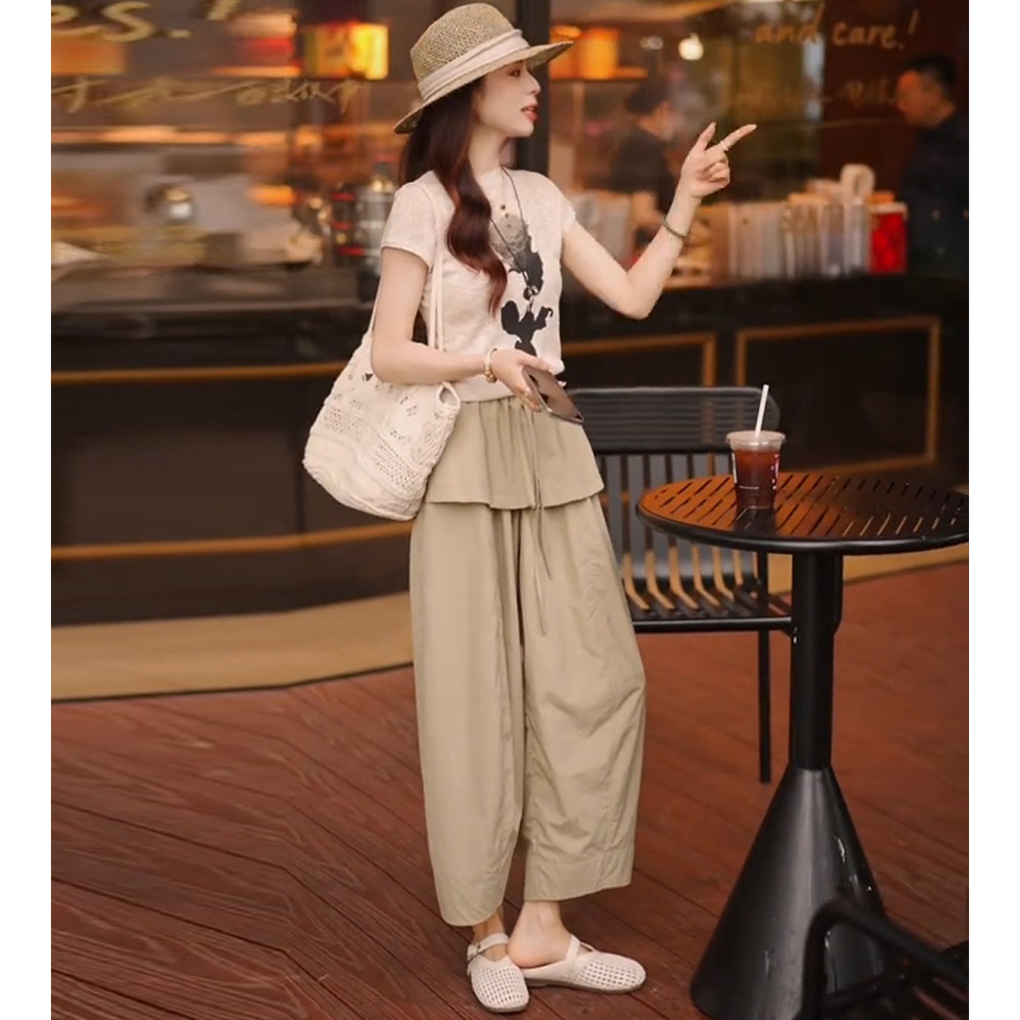 طقم نسائي صيفي من قطعتين: بلوز - مراجعة Summer Rose Clothing وسعره